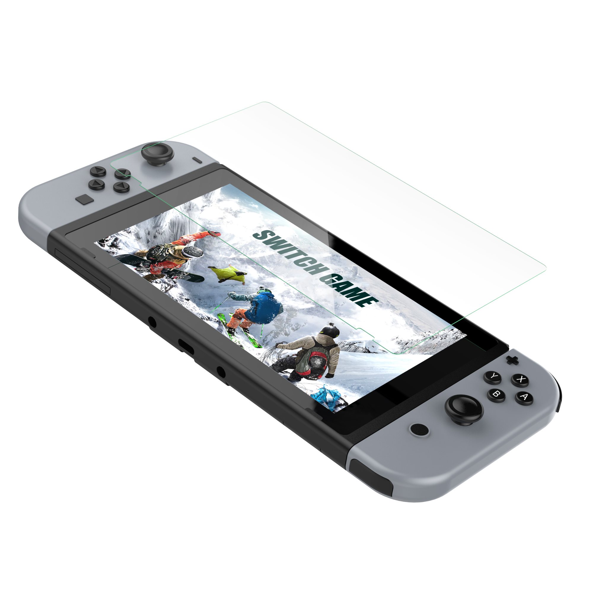 GameWill Nintendo Switch Glass Screen Protector Pack