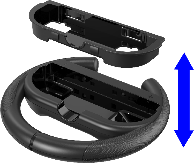 2in 1 STEERING WHEEL